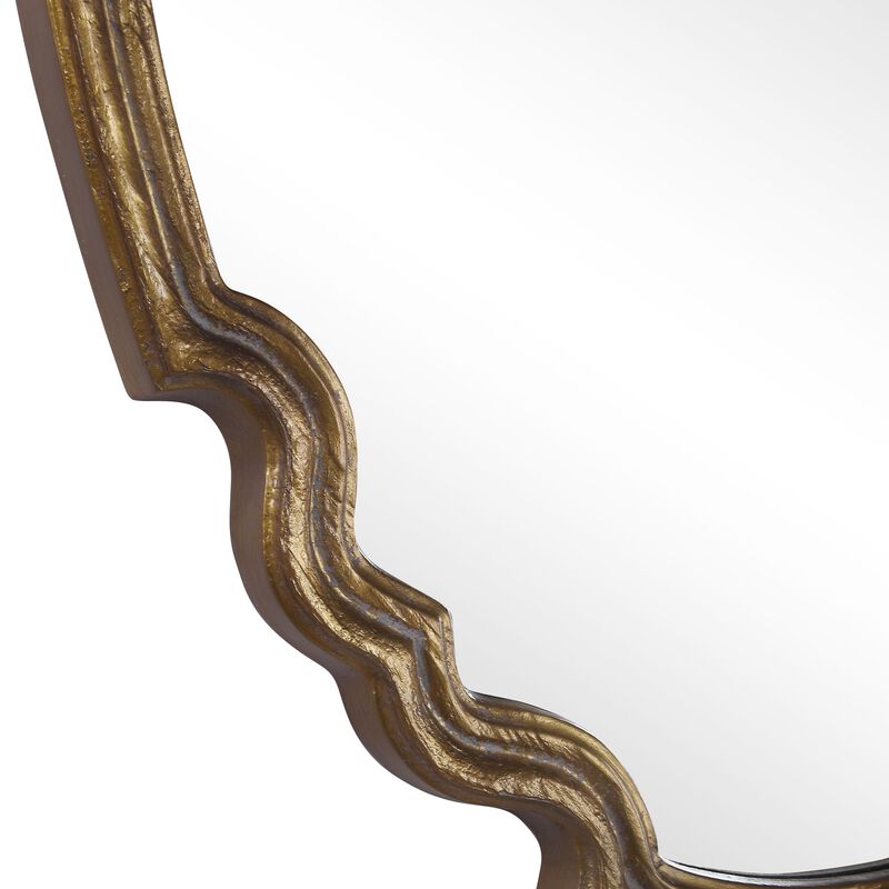 Uttermost Ariane Gold Oval Mirror image number 5